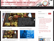 Tablet Screenshot of mytherapistsaysimacatch.com